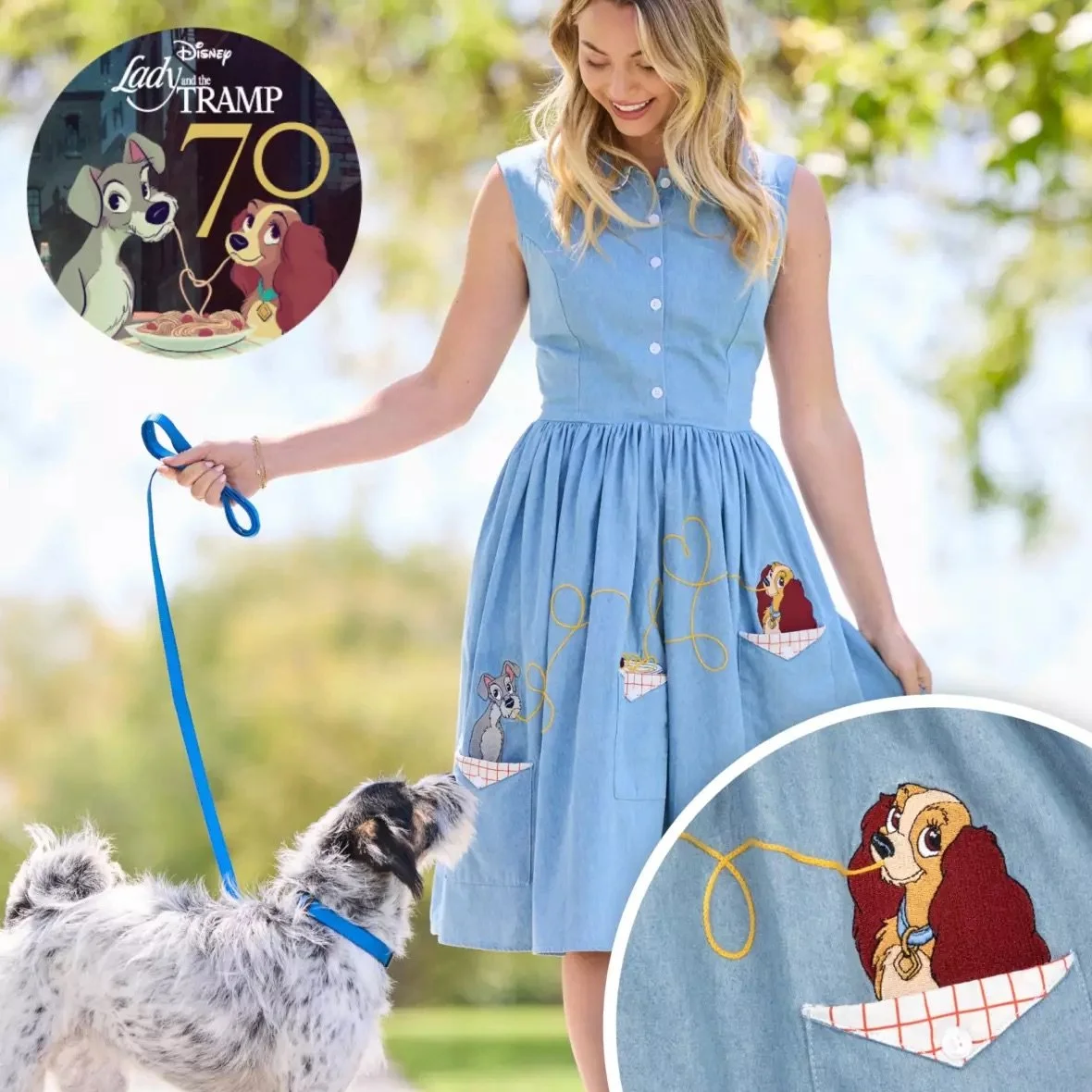 New Lady and the Tramp 70th Anniversary Collection on Disney Store